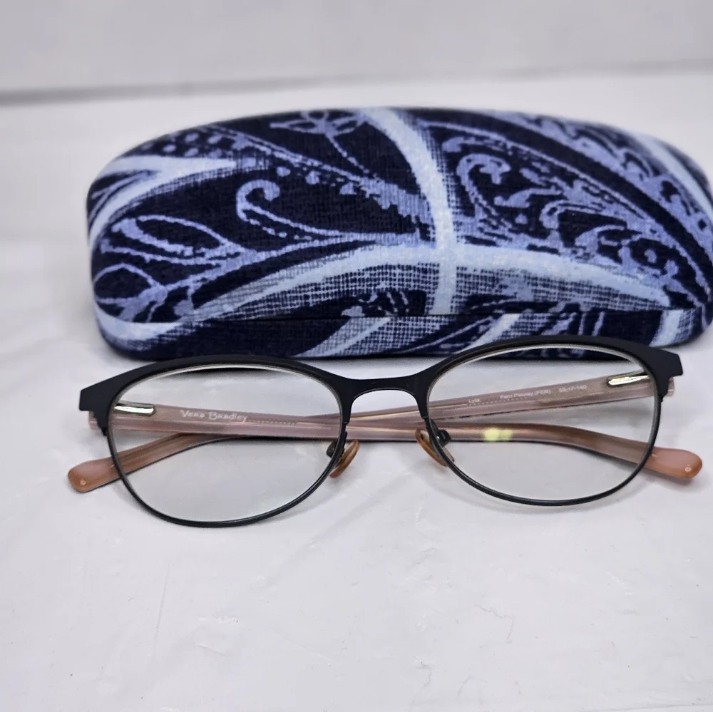 Vera Bradley Lyla Fern Paisley Frames For Rx Glasses - Picture 8 of 8